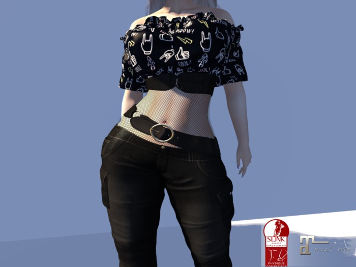 Country Girl Rocker-Black