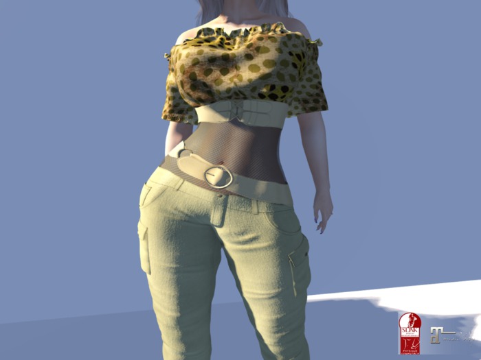 Country Girl Leopard-Gold