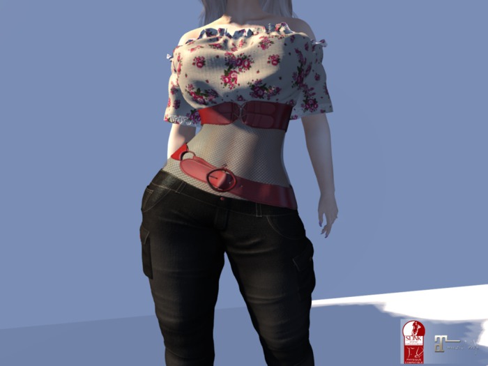 Country Girl Floral-Black