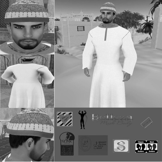 {SS}DEMO Thobe & Taqiyah