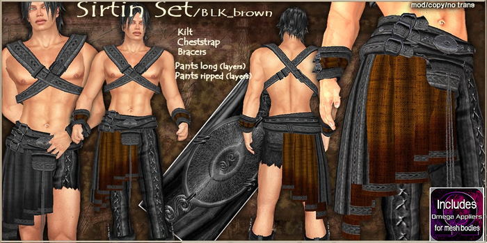 Sirtin Set T.E.D./BLK_brown