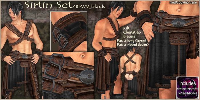 Sirtin Set T.E.D./BRW_black