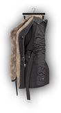Addams "Layla" Fur Coat Parka #29