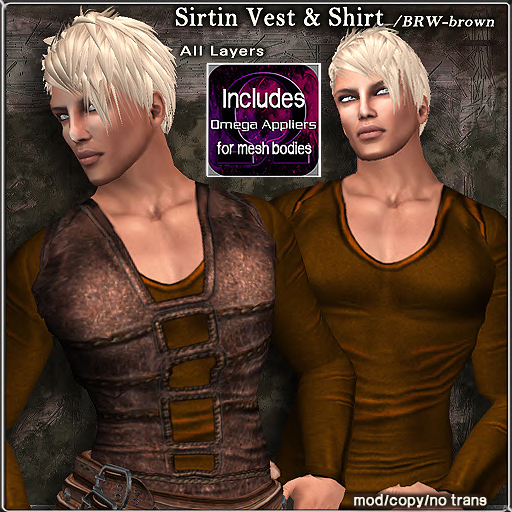 Sirtin Vest&Shirt T.E.D. /BRW_Brown