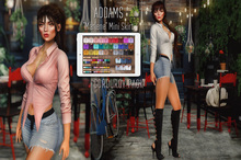 Addams "Marlene" Mini Skirt #CORDUROY PACK