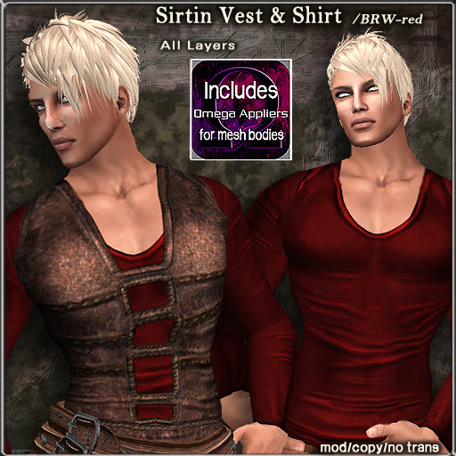 Sirtin Vest&Shirt T.E.D. /BRW_Red