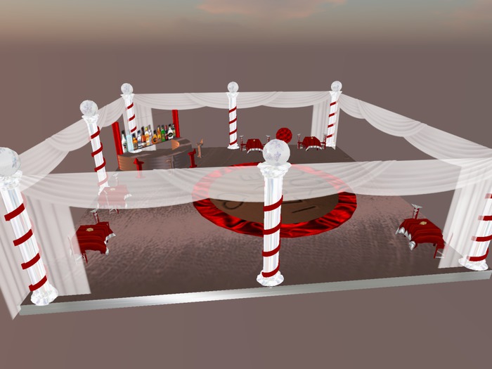 wedding reception place with dance floor