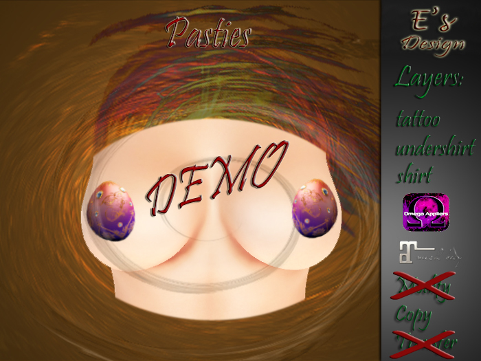 Pasties Easter foileggs 1 DEMO E's Design