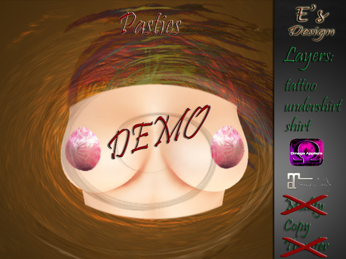 Pasties Easter foileggs 6 DEMO E's Design