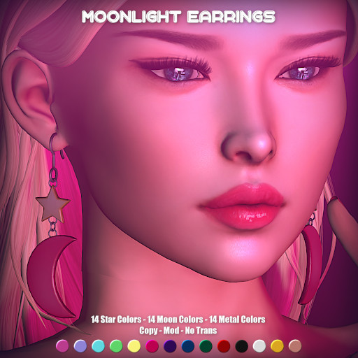 Astara - Moonlight Earrings Unrigged