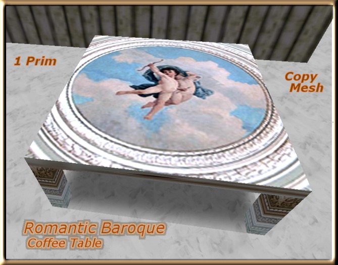 "Romantic Baroque" CoffeeTable