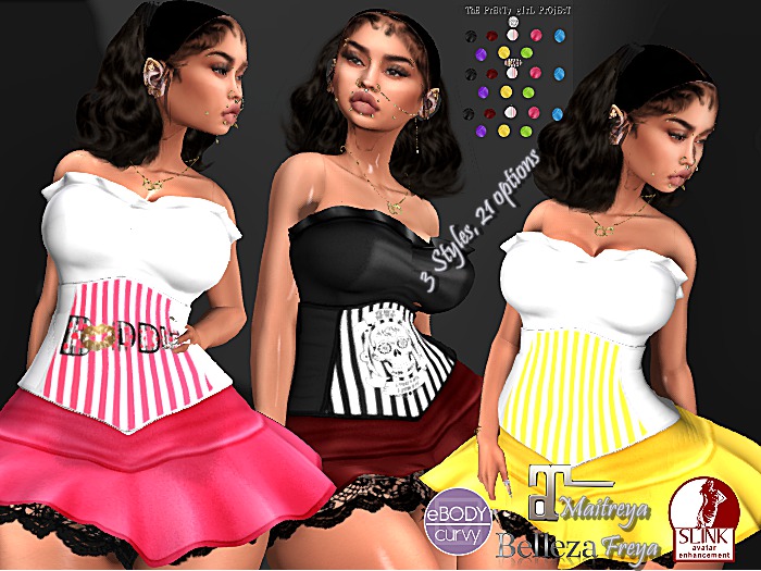 T.P.G.P Jada Dress^  3 STYLE !HUD