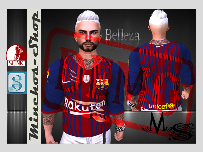 DEMOO-T-SHIRT-BARCELONA-MINCHOS-SHOP**SIGNATURE**SLINK**BELLEZA