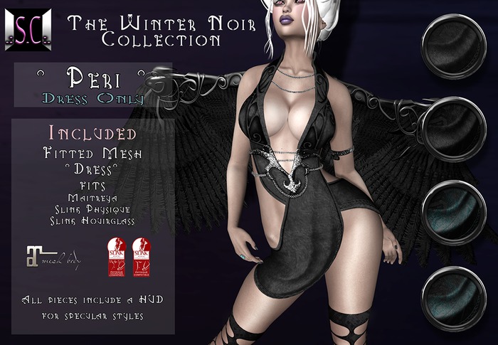 .:S.C:. Winter Noir - Peri - Dress