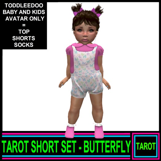 TAROT SHORT SET - BUTTERFLY