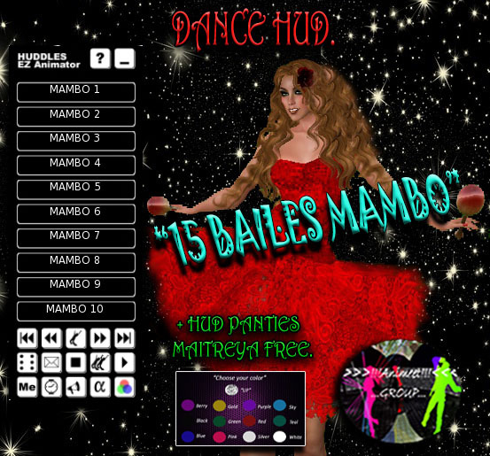 HUD DE 15 BAILES MAMBO - >>>!!!ANIMEET GROUP!!!<<<