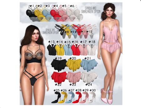 Second Life Marketplace - * 11 - Addams // Aileen Panty // Maitreya