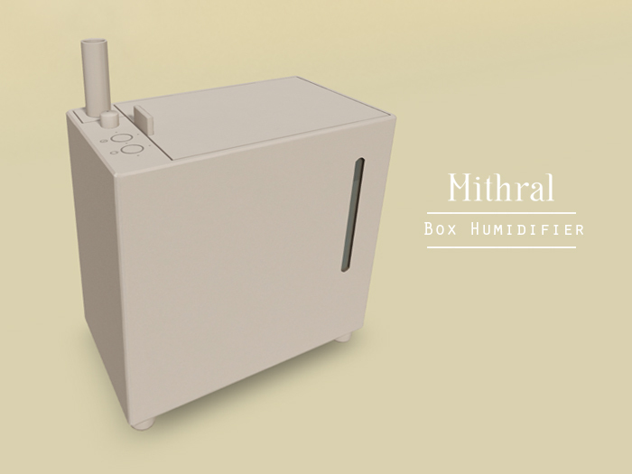 Mithral * Box Humidifier (White)