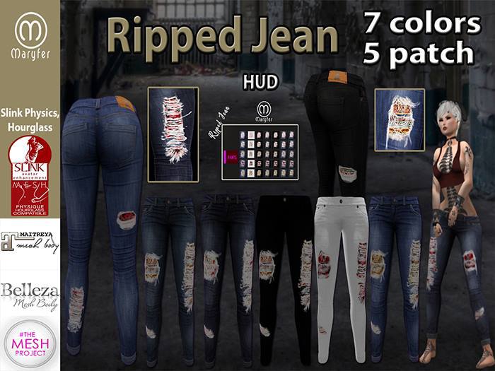 ::.Mary.:: Ripped Jeans for her