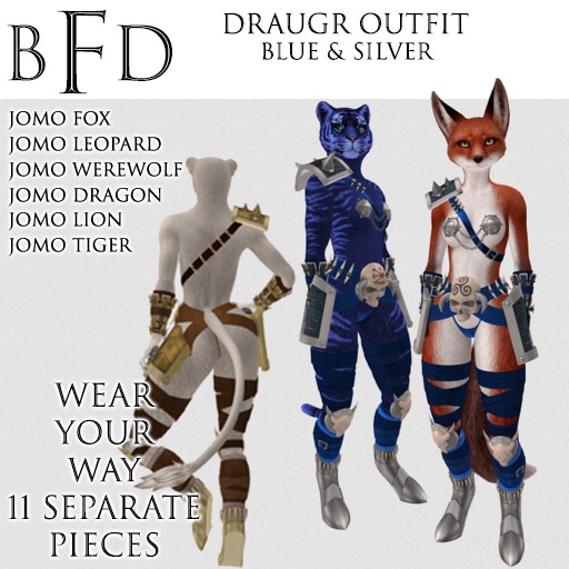 BFD Draugr Outfit Blue