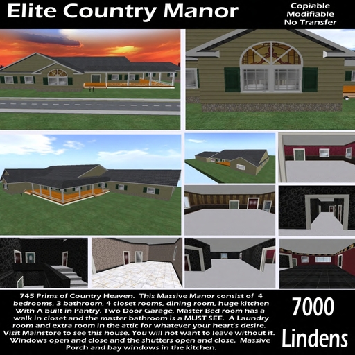 Elite Country Manor (Boxed)