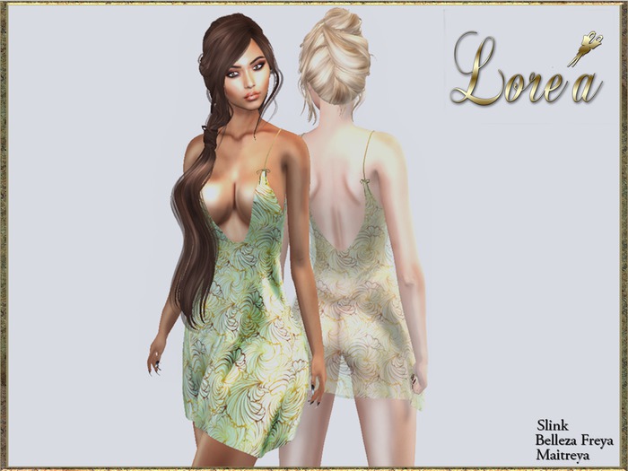 LR -Dress Adeline Yellow Print