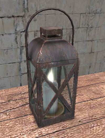 {Unflat Stuff} Table lantern