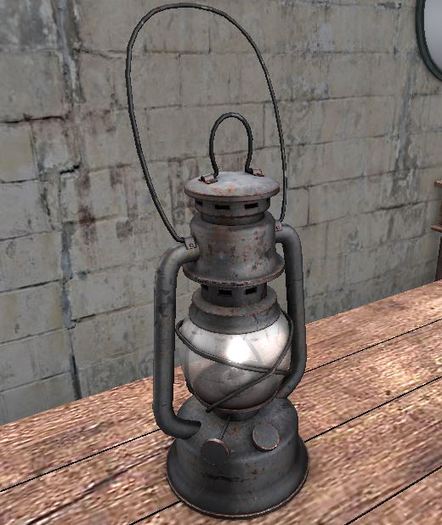 {Unflat Stuff} Petroleum Lamp
