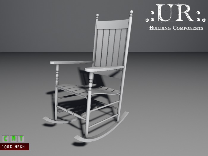 .:UR:. Antique Nursery -  Rocking Chair  (full perm mesh)