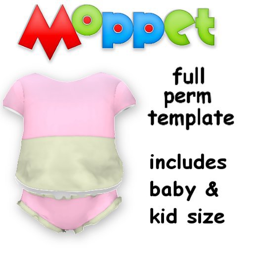 Moppet FULL PERM Bloomer 1 Top 3 Template