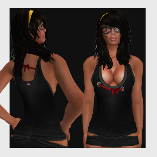 *Cute*_Tank Moni black