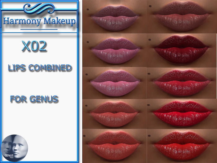 **X02** LIPS COMBINED FOR GENUS