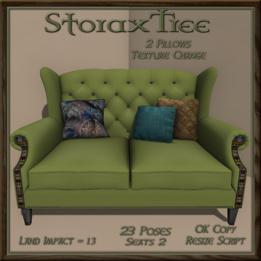 Boho Upholstered Loveseat B7