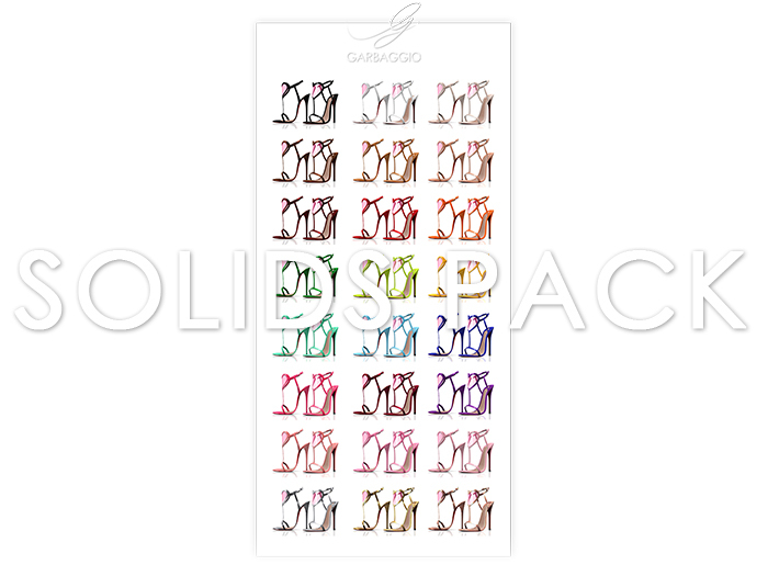 Garbaggio // Jill Sandals - Solids Pack