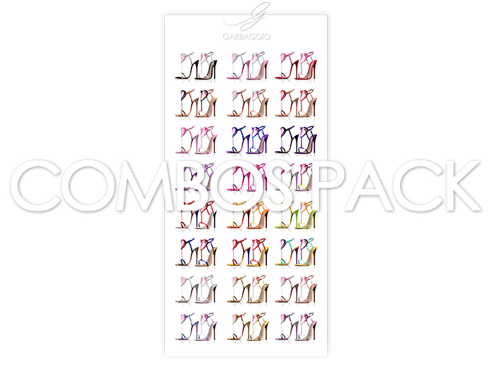 Garbaggio // Valentine Sandals - Mint