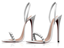 Garbaggio // Mamrie Sandals - White