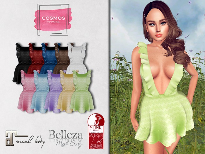 [COSMOS] Bella Dress / 10 Colors Fatpack