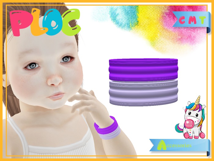 :::PLOC::: Bracelet Purple GIFT