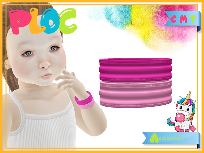 :::PLOC::: Bracelet Pink GIFT