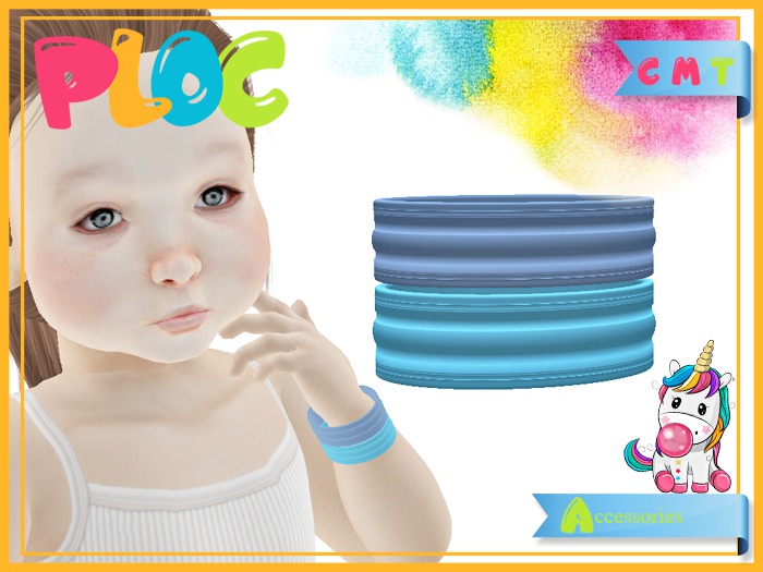 :::PLOC::: Bracelet Blue GIFT