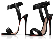 Garbaggio // Piper Sandals - Black