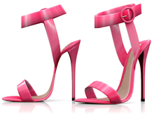 Garbaggio // Piper Sandals - Fuchsia