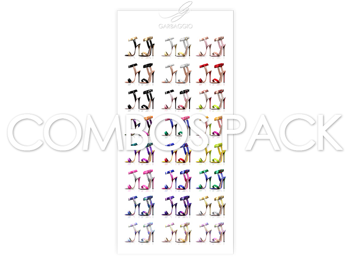 Garbaggio // Piper Sandals - Combos Pack