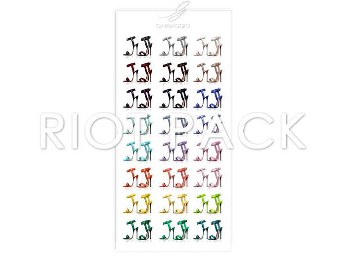 Garbaggio // Piper Sandals - Riot Pack