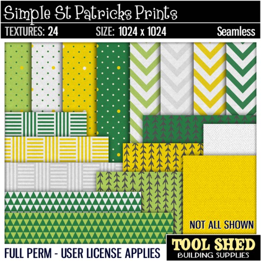 Tool Shed - Simple St Patricks Prints