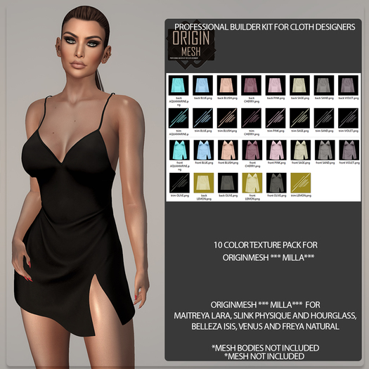 ORIGINMESH BUILDER KIT ***MILLA *** TEXTURE  PACK
