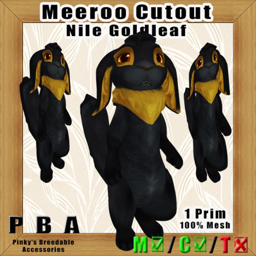 PBA - Meeroo Cutout Nile Goldleaf Box