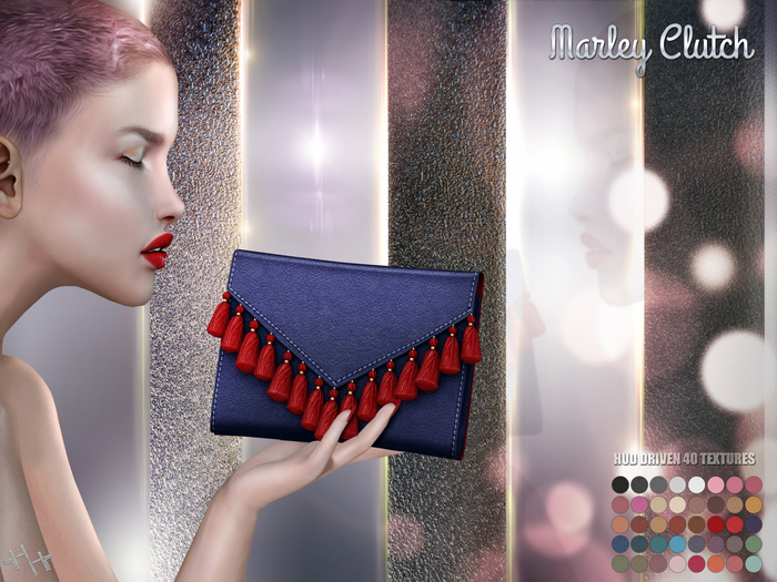 [hh] Marley Tassel Clutch