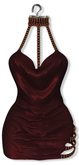 [[ Masoom ]] Yami Dress- Burgundy