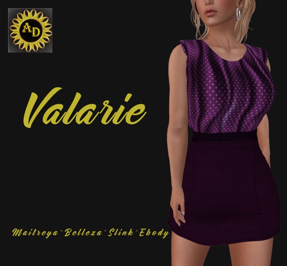 Valarie Dress - Purple